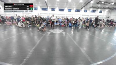 60 lbs Round Robin 1 - Gabe Cox, Backyard Barbarians-EL vs Beckham Gerber, Yorktown Wrestling Club-EL