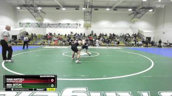 184 lbs Quarterfinal - Ben Setum, Cerritos College vs Ivan Natceli, Palomar College