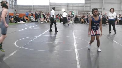 84 lbs Round 5 (6 Team) - Maddox Foster, Valor Wrestling vs Jaxson Hahn, Neighborhood Wrestling