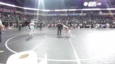 130.8 lbs Consi Of 4 - Mackenzie Gourley, Unaffiliated vs Mireya Gonzalez, Lexington Youth Wrestling Club