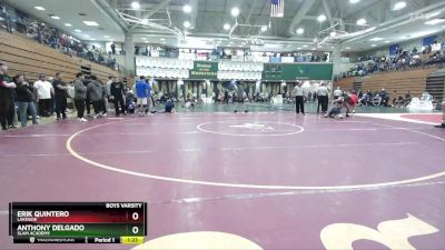 138 lbs Quarterfinal - Anthony Delgado, Slam Academy vs Erik Quintero, Lakeside