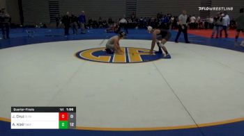 115 lbs Quarterfinal - Joey Cruz, Clovis North vs Amit Klair, Gilroy