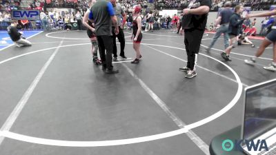 97 lbs Rr Rnd 1 - Abby Everly, Geary Youth Wrestling vs Madison Lawther, Woodward Youth Wrestling