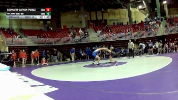 106 lbs Semis & 3rd Wb (16 Team) - Leonard Garcia-Perez, Columbus vs Victor Reyes, Kearney
