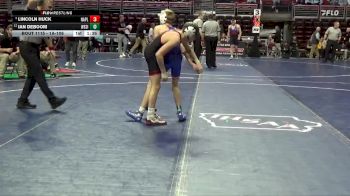 1A-106 lbs Champ. Round 2 - Lincoln Huck, Nashua-Plainfield vs Ian DeBoom, West Sioux, Hawarden