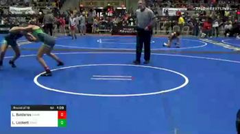 110 lbs Prelims - Lilyana Balderas, Swamp Monsters vs Loyalty Lockett, Cowboy WC