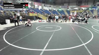 144 lbs Round Of 32 - Mason Ryman, Rapid City Stevens Raiders vs Logan Vannest, No Team