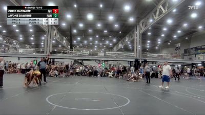 132 lbs Finals (2 Team) - Javone Dawkins, The Plumbers vs Chris Bastante, Pirates WC