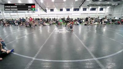 60 lbs Round Robin 3 - Cyrus Massie, Ground Zero Black vs Judah Topping, WV Cryptids - EL