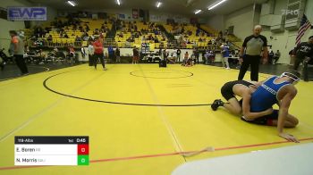 119-A lbs Consolation - Ethan Boren, Rogers Jr High vs Noah Morris, Salina