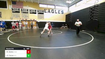 160 lbs Round Of 16 - Matthew Bates, Conard vs Denali Doran, Norwich Free Academy