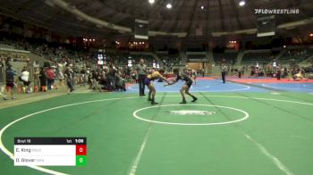 126 lbs Semifinal - Esiah King, Mojo Grappling Academy vs Dawson Glover, Vian Wrestling Club