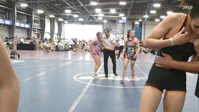 114 lbs Rr Rnd 3 - Sophia Beanner, Indiana Outlaws Purple vs Jenna Anderson, 5forty Lady Brawlers