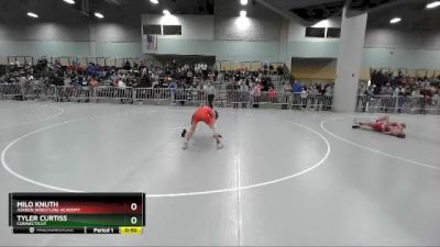 126 lbs Cons. Round 2 - Milo Knuth, Askren Wrestling Academy vs Tyler Curtiss, Connecticut