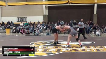 165 lbs Semifinal - Keringten Martin, Defiance vs Derick Coleman, Lourdes