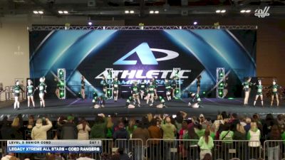 Legacy Xtreme All Stars - COED RANGERS [2026 L3 Senior Coed DAY 1] 2026 Athletic Championships Nationals & Dance Grand Nationals