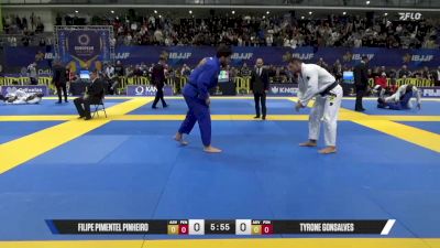 Tyrone Gonsalves vs Filipe Pimentel Pinheiro 2025 European Jiu-Jitsu IBJJF Championship