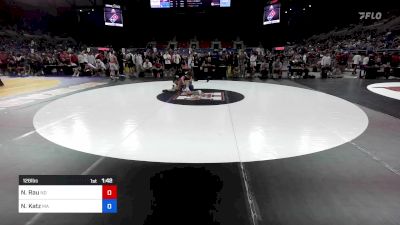 126 lbs Cons 64 #1 - Noah Rau, ND vs Nathan Katz, MA