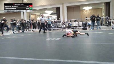 70 lbs Consolation - Maddox Mendez, 5Th St Bar & Grill WC vs Kross Carter, Shootbox WC