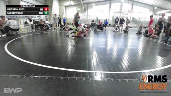 80 lbs Rr Rnd 3 - Kingston Reed, Raw Wrestling Club vs Kason Wolfe, Keystone Kids Wrestling Club