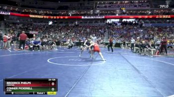 2A-126 lbs Champ. Round 1 - Brodrick Phelps, Creston vs Conner Pickerell, Albia