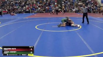 138 lbs Champ. Round 3 - Brayden Gilts, LAKOTA vs Anden Ankney, TINORA