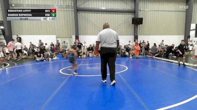56 lbs Rr Rnd 8 - Sebastian Luthy, Outsiders Wrestling Club - K8 vs Damian Espinosa, Dynasty Murder Inc - K8