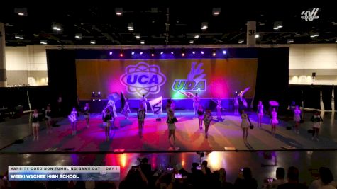 Weeki Wachee High School [2025 Varsity Coed Non Tumbling Game Day Day 1] 2025 UCA Florida Regional