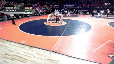 1A 190 lbs Cons. Round 3 - Terrelle Jackson, Chicago (De La Salle) vs Hunter Eastin, Tolono (Unity)