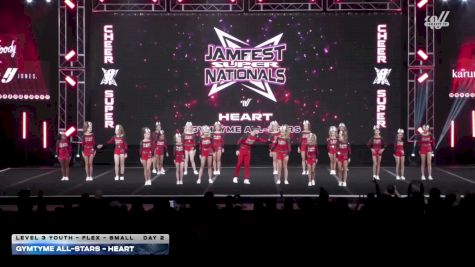 GymTyme All-Stars - Heart [2026 L3 Youth - Flex - Small DAY 2] 2026 JAMfest Cheer Super Nationals