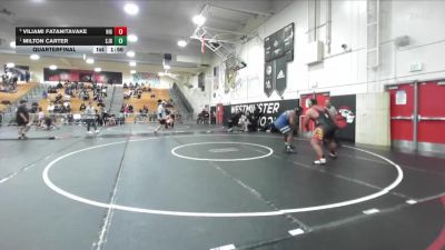 285 lbs Quarterfinal - Milton Carter, St. John Bosco vs Viliami Fatanitavake, Highland