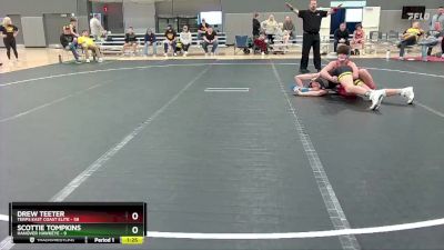 160 lbs Round 1 (10 Team) - Drew Teeter, Terps East Coast Elite vs Scottie Tompkins, Hanover Hawkeye