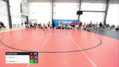 95 lbs Quarterfinal - Dakota Harmer, Michigan Premeir Gold vs William Hughes, Bull Trained