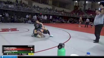 145 lbs Round 1 (3 Team) - Tyler Dorrell, Cheyenne East vs LaBrian Parker, Bellevue East