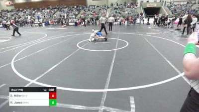 74 lbs Quarterfinal - Sonny Miller, No Team vs Radley Jones, Small Town Grims