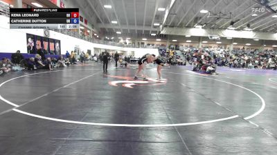 207 lbs Champ. Round 2 - Catherine Dutton, Unattached vs Kena Leonard, Ottawa University