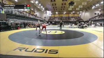 132 lbs Consi Of 16 #1 - Ciaran O'Reilly, St. Paul's School vs Carlton King, Montgomery Bell Academy