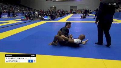 LUCAS EMANUEL DA SILVA vs ADAM BENAYOUN 2022 Pan IBJJF Jiu-Jitsu No-Gi Championship
