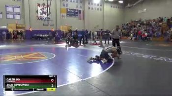 126 lbs Quarterfinal - Caleb Jay, Franklin vs Jack Sipniewski, Houston