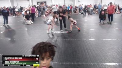 60 lbs Cons. Round 1 - Duke Zimmerman, C2X vs Cole Sandifer, Shandon Sharks Wrestling Club