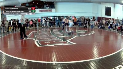 135 lbs Quarterfinal - Kayden Harrington, Noke Wrestling RTC vs Ace Cochran, Grundy Wrestling Club