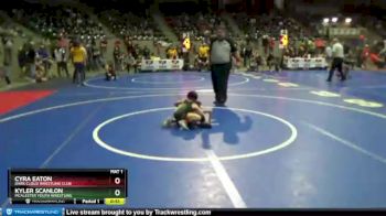 83 lbs Cons. Round 3 - Cyra Eaton, Dark Cloud Wrestling Club vs Kyler Scanlon, Mcalester Youth Wrestling