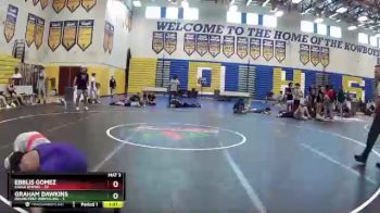 145 lbs Round 3 (8 Team) - Graham Dawkins, Roundtree Wrestling vs Ebblis Gomez, Eagle Empire