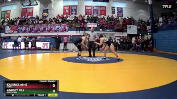 140 lbs Champ. Round 1 - Kadence Ashe, Penn vs Lindsey Dill, Northfield