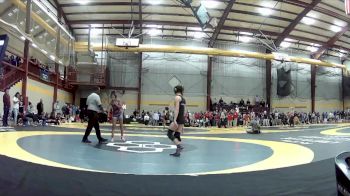 105 lbs Champ. Round 2 - Kyliana Brown, Alliance vs Eva Zimmerman, Hillcrest Hs