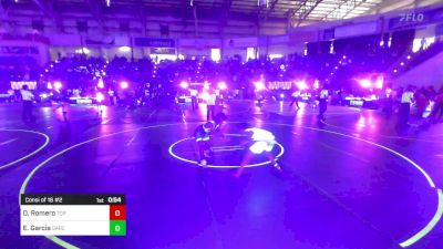 106 lbs Consi Of 16 #2 - Daniel Romero, Top Notch WC vs Eulogio Garcia, Garcia Wrestling