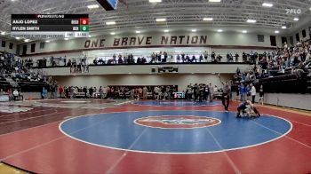 150 lbs Quarters & 1st Wb (16 Team) - Rylen Smith, Brantley County HS vs Julio Lopez, Berrien County