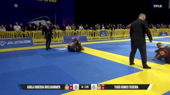 Thaís Gomes Teixeira vs Karla Vanessa Shellhammer 2025 Pan IBJJF Jiu-Jitsu No-Gi Championship
