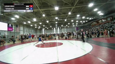 100 lbs Quarters - Logan Wray, Mat Demon Wrestling Club vs Ethan Lee, NWWC