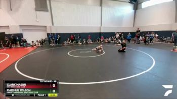 48 lbs Semifinal - Clark Mason, Vici Wrestling Club vs Maximus Wilson, Liberty Warriors Wrestling Club